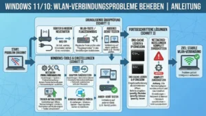 Windows 11/10: WLAN‑Verbindungsprobleme beheben | Anleitung