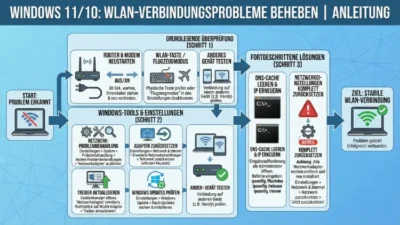 Windows 11/10: WLAN‑Verbindungsprobleme beheben | Anleitung