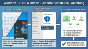 Windows 11/10: Windows-Sicherheit einstellen | Anleitung