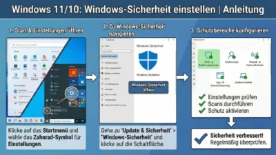 Windows 11/10: Windows-Sicherheit einstellen | Anleitung