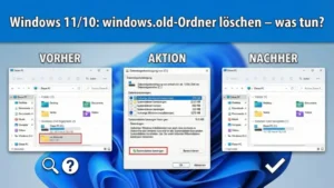 Windows 11/10: windows.old-Ordner löschen – was tun?