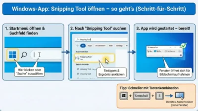 Windows-PC: Snipping Tool öffnen – so geht’s