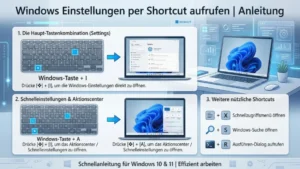 Windows Einstellungen per Shortcut aufrufen | Anleitung