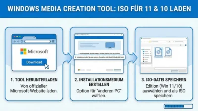 Windows Media Creation Tool: ISO für 11 & 10 laden