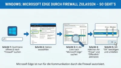 Windows: Microsoft Edge durch Firewall zulassen – so geht’s