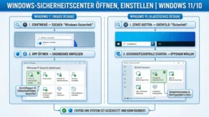Windows-Sicherheitscenter öffnen, einstellen | Windows 11/10