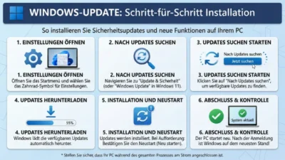 Windows-Update: So geht die Installation