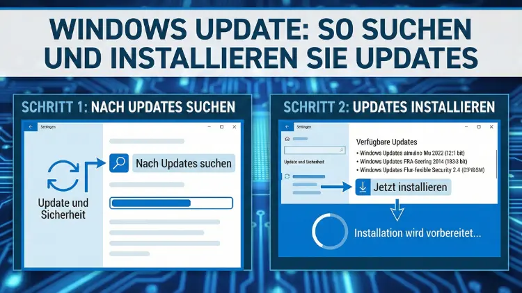 Windows Update: So suchen und installieren Sie Updates