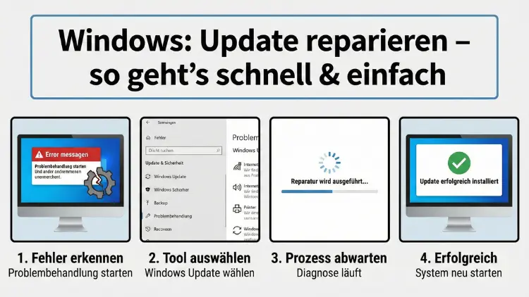 Windows: Update reparieren – so geht’s schnell & einfach