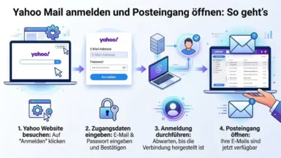 Yahoo Mail anmelden und Posteingang öffnen: So geht’s