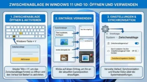 Zwischenablage öffnen und verwenden – Windows 11 und 10