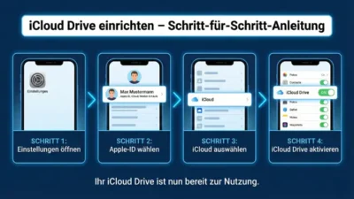 iCloud Drive einrichten – Schritt-für-Schritt-Anleitung