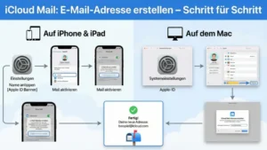 iCloud Mail: E-Mail-Adresse erstellen – Schritt für Schritt