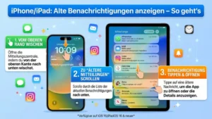 iPhone/iPad: Alte Benachrichtigungen anzeigen – So geht’s