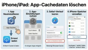 iPhone/iPad: App-Cachedaten löschen – so geht’s schnell