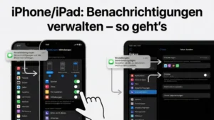 iPhone/iPad: Benachrichtigungen verwalten – so geht’s