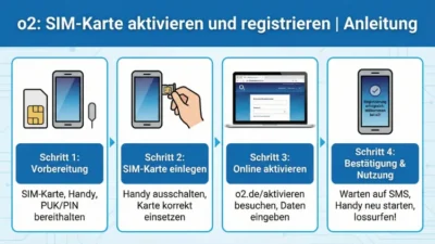 O2: SIM-Karte aktivieren und registrieren | Anleitung