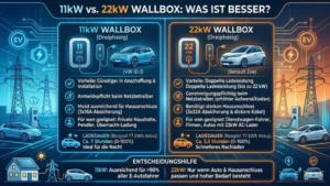 11kW oder 22kW Wallbox: Was ist besser? Einfach erklärt