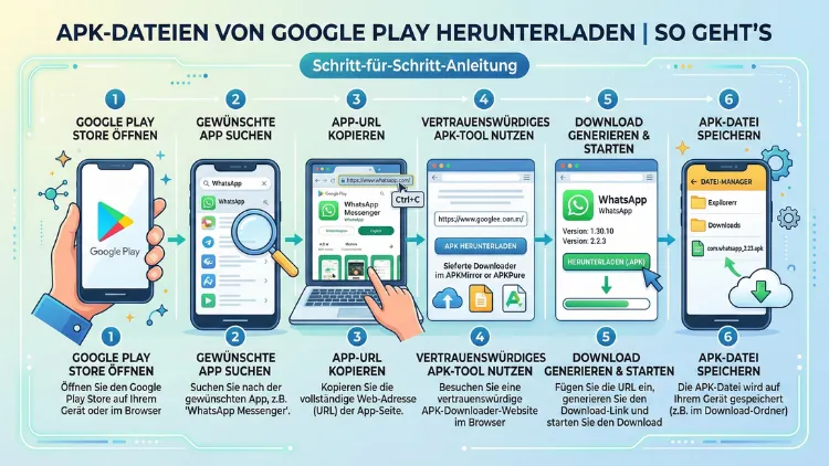 APK-Dateien von Google Play herunterladen | So geht’s