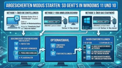Abgesicherten Modus starten: So geht’s in Windows 11 und 10