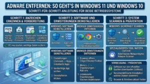Adware entfernen: So geht’s in Windows 11 und Windows 10