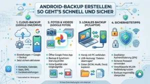 Android-Backup erstellen: So geht’s schnell und sicher
