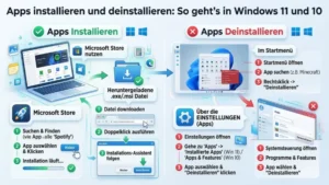 Apps installieren und deinstallieren: So geht’s in Windows 11 und 10