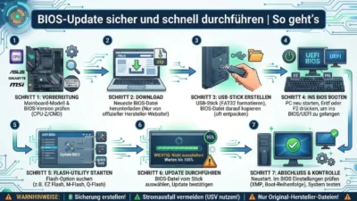 BIOS-Update sicher und schnell durchführen | So geht’s