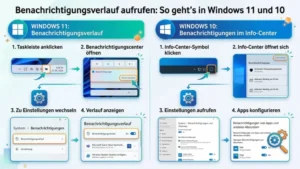 Benachrichtigungsverlauf aufrufen: So geht’s in Windows 11 und 10