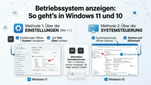 Betriebssystem anzeigen: So geht’s in Windows 11 und 10
