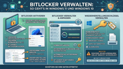 BitLocker verwalten: So geht’s in Windows 11 und Windows 10