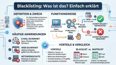 Blacklisting: Was ist das? Einfach erklärt