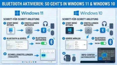 Bluetooth aktivieren: So geht’s in Windows 11 und Windows 10