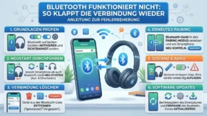 Bluetooth funktioniert nicht: So klappt die Verbindung wieder