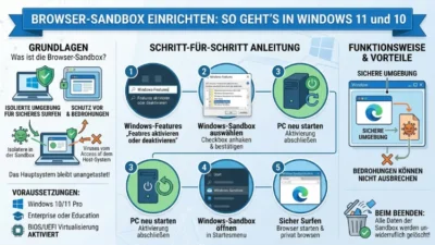 Browser-Sandbox einrichten: So geht’s in Windows 11 und 10