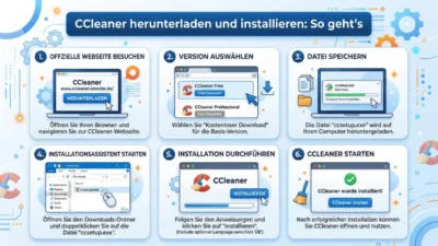CCleaner herunterladen und installieren: So geht’s