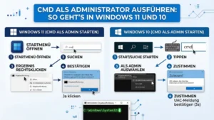 CMD als Administrator ausführen: So geht’s in Windows 11 und 10