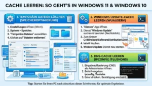 Cache leeren: So geht’s in Windows 11 und Windows 10