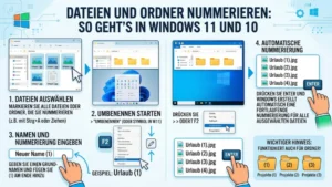 Dateien und Ordner nummerieren: So geht’s in Windows 11 und 10