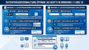 Datenträgerverwaltung öffnen: So geht’s in Windows 11 und 10