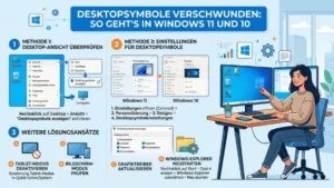 Desktopsymbole verschwunden: So geht’s in Windows 11 und 10