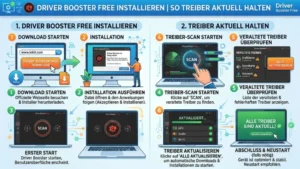 Driver Booster Free installieren | So Treiber aktuell halten