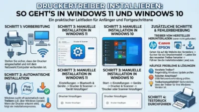 Druckertreiber installieren: So geht’s in Windows 11 und Windows 10