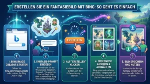 Erstellen Sie ein Fantasiebild mit Bing: So geht es einfach