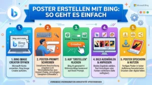 Erstellen Sie ein Poster mit Bing: So geht es einfach