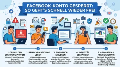 Facebook-Konto gesperrt: So geht’s schnell wieder frei