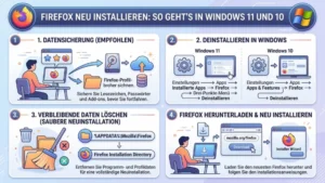 Firefox neu installieren: So geht’s in Windows 11 und 10