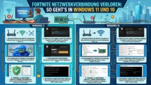 Fortnite Netzwerkverbindung verloren: So geht’s in Windows 11 und 10