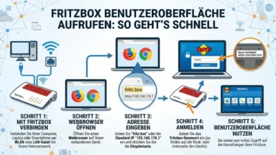 Fritzbox Benutzeroberfläche aufrufen: So geht’s schnell
