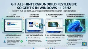 GIF als Hintergrundbild festlegen: So geht’s in Windows 11 25H2
